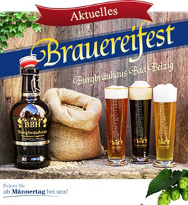 Brauereifest im Burgbräuhaus Belzig 2020