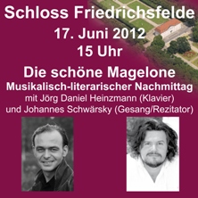 Die schöne Magelone – Musikalisch-literarischer Nachmittag Die schöne Magelone – Musikalisch-literarischer Nachmittag