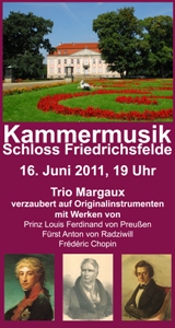 Kammermusik von Prinz Louis Ferdinand, Anton von Radziwill und Frédéric Chopin Kammermusik von Prinz Louis Ferdinand, Anton von Radziwill und Frédéric Chopin