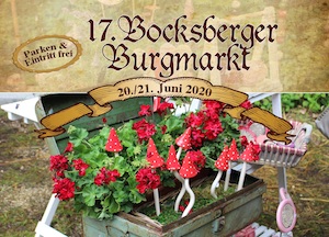 Bocksberger Burgmarkt 2021 abgesagt Bocksberger Burgmarkt 2021 abgesagt