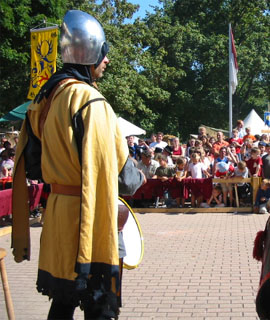 Mittelalterspektakel auf Burg Düben 2019