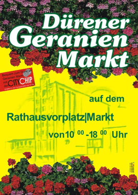 Dürener Geranienmarkt 2018