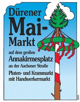 Dürener Maimarkt 2021 abgesagt