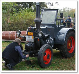 Schleppertreffen im Museumsdorf