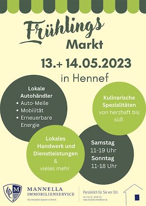 Frühlingsmarkt in Hennef 2023 Frühlingsmarkt in Hennef 2023