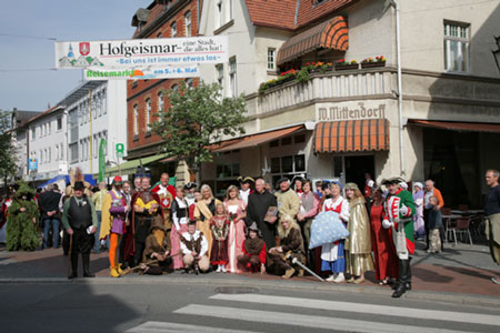 22. Reisemarkt in der Fußgängerzone von Hofgeismar