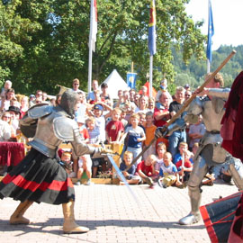 6. Ritterfest auf dem Schloss in Oranienburg