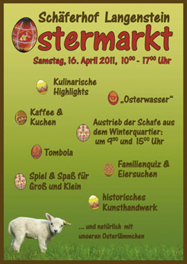 Ostermarkt auf dem Schäferhof Langenstein