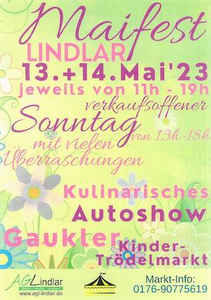 Maifest Lindlar 2023 Maifest Lindlar 2023