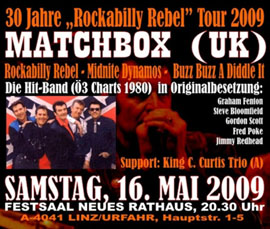 Rockabilly Nacht mit Matchbox (UK) Rockabilly Nacht mit Matchbox (UK)
