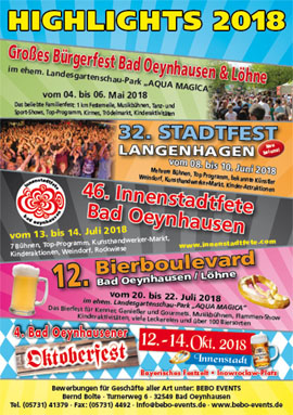Bürgerfest Bad Oeynhausen & Löhne 2023 Bürgerfest Bad Oeynhausen & Löhne 2023