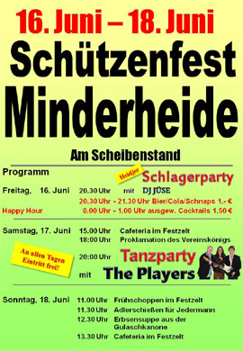 Schützenfest Minderheide