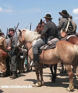 American Civil War Reenactment in Luttmersen/Heidehof