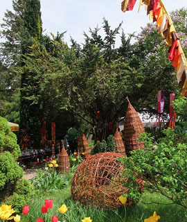 Frühlingspromenade auf Schloss Eggersberg Frühlingspromenade auf Schloss Eggersberg