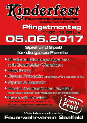 Saalfelder Kinderfest 2020 Saalfelder Kinderfest 2020