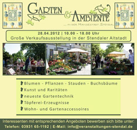 Garten & Ambiente in Stendal 2023 Garten & Ambiente in Stendal 2023