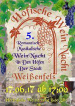 Höfische WeinNacht 2023 Höfische WeinNacht 2023
