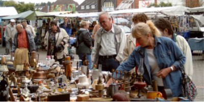 Kram- und Trödelmarkt in Wiesmoor